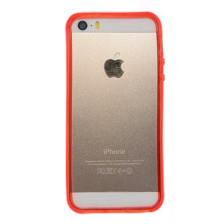 Phone Cases For Iphone 5S Soft Silicon Bumper Tpu For Iphone 5 Mob 1565830717-8-Red