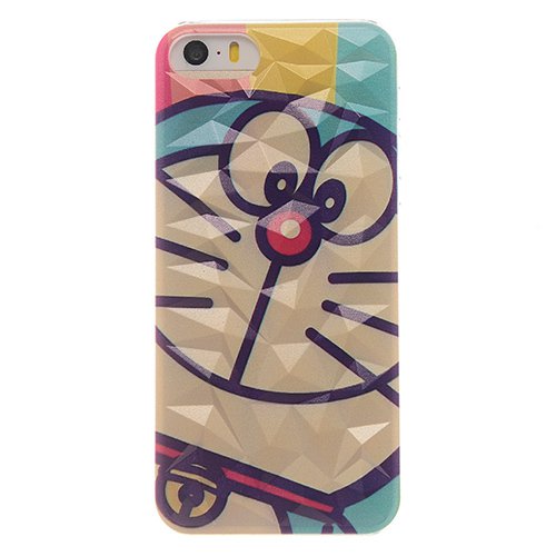 Phone Case For Iphone 5 Case For Iphone 5S Cover 3D Diamond Textur 1813194575-1-Beige