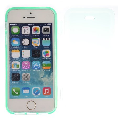 Phone Cases For Iphone 5S Full Soft Cover For Iphone 5 Case Mobile 1572694953-5-Green