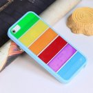 Phone Cases For Iphone 5 5S Case Luxury Silicon Rainbow Pouch Mobi 1640846211-2-Sky Blue