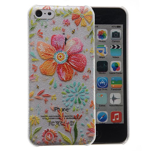 Phone Cases For Iphone 5C Case Super Fuashion Scrawl Colored Cover 1821770828-15-5C10115