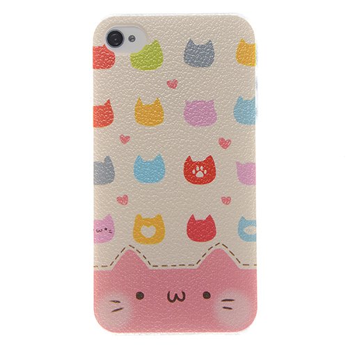 Phone Cases For Iphone 4 4S Case Litchi Colored Drawing Cover Mobi 1669460586-12-4S10414