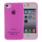 Phone Cases For Iphone 4S Case Gold Slim 0.3Mm Silicone Cover For  2029161806-6-Pink