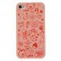 Phone Cases For Iphone 4 4S Case Magic Girl Cover Mobile Phone Bag 2030526920-1-Black