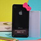 Phone Cases For Iphone 4S Case For Iphone 4 Cover Bowknot Bumper M 1790691903-1-Black