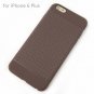 Phone Cases For Iphone 6 Plus 5.5 Case Honeycomb Soft Silicone Cov 32216782201-1-Black