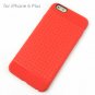 Phone Cases For Iphone 6 Plus 5.5 Case Honeycomb Soft Silicone Cov 32216782201-3-Sky Blue