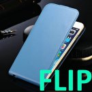 Luxury Real Genuine Leather Case For Iphone 6 4.7"" Stand Design Wa 2042824147-14-Flip Style blue