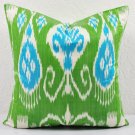 Ikat Pillow, Hand Woven Ikat Pillow Cover, Ikat throw pillows, Designer pillows, Decorative pillows,