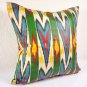 Ikat Pillow, Hand Woven Ikat Pillow Cover, Ikat throw pillows, Designer pillows, Decorative pillows,