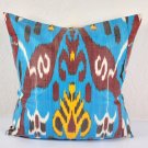 Ikat Pillow, Hand Woven Ikat Pillow Cover, Ikat throw pillows, Designer pillows, Decorative pillows,