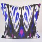 Ikat Pillow, Hand Woven Ikat Pillow Cover, Ikat throw pillows, Designer pillows, Decorative pillows,