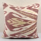 Ikat Pillow, Hand Woven Ikat Pillow Cover, Ikat throw pillows, Designer pillows, Decorative pillows,