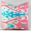 Ikat Pillow, Hand Woven Ikat Pillow Cover, Ikat throw pillows, Designer pillows, Decorative pillows,