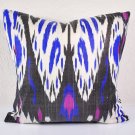 Ikat Pillow, Hand Woven Ikat Pillow Cover, Ikat throw pillows, Designer pillows, Decorative pillows,