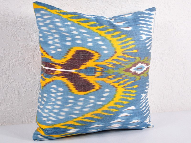 Ikat Pillow, Hand Woven Ikat Pillow Cover, Ikat throw pillows, Designer pillows, Decorative pillows,