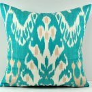 Ikat Pillow, Hand Woven Ikat Pillow Cover, Ikat throw pillows, Designer pillows, Decorative pillows,