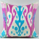 Ikat Pillow, Hand Woven Ikat Pillow Cover, Ikat throw pillows, Designer pillows, Ikat Pillows, Decor