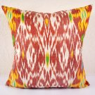Ikat Pillow, Kaleidoscope 20"" Ikat Pillow Cover , Ikat throw pillows, Designer pillows, Decorative 