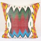Ikat Pillow, Marco Polo 20"" Ikat Pillow Cover, Ikat throw pillows, Designer pillows, Decorative pil