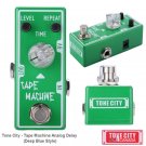 Tone City Tape Machine Delay TC-T4 EffEct Pedal Micro as Mooer Hand Made True Bypass Free Shipping