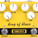 TONE CITY King of Blues Guitar Overdrive Effect Pedal True Bypass