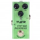 YUER Vintage Overdrive Electric Guitar Effects Pedal Mini True Bypass ✅