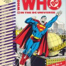 Who's Who in the DC Universe #'s 1, 2 & 3 (1990) Loose Leaf Format