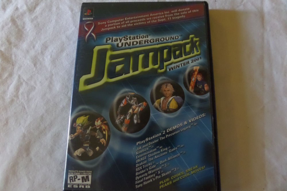 PlayStation Underground Jampack: Winter 2001 (Sony PlayStation 2, 2001)