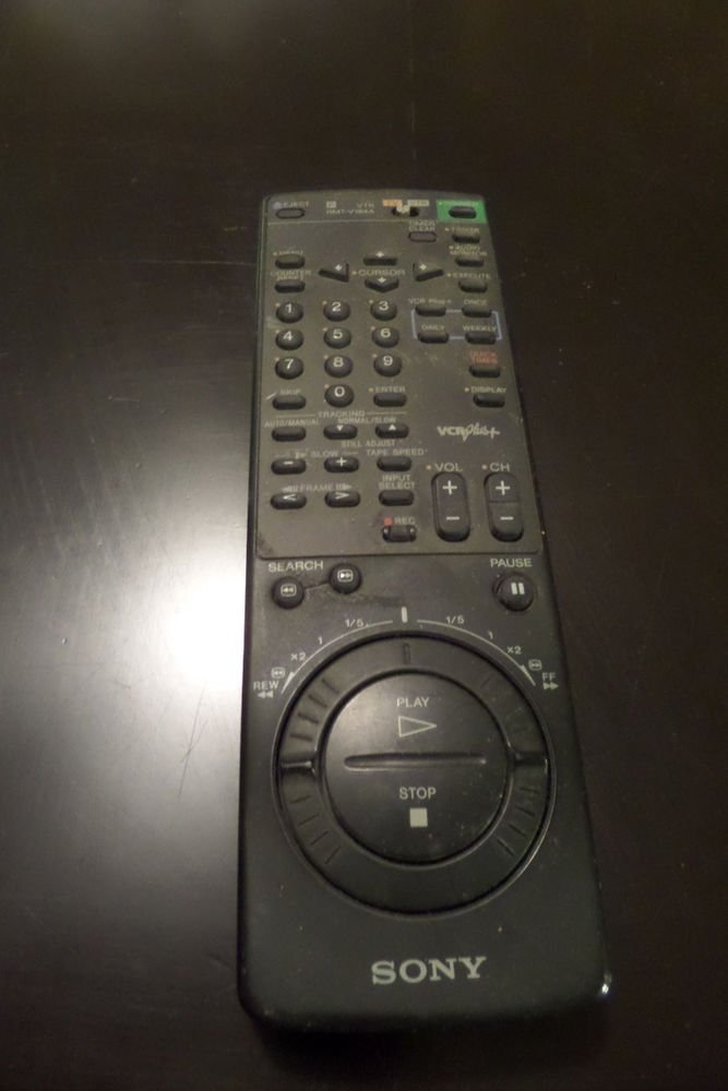Sony VCR TV/VTR Remote Control RMT-V184A