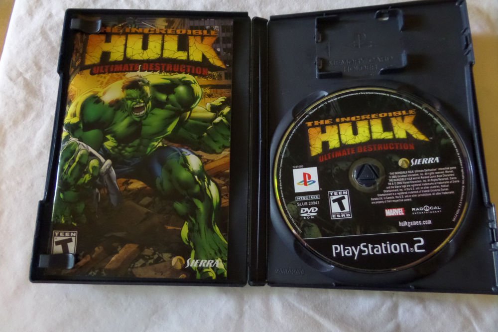 Incredible Hulk: Ultimate Destruction (Sony PlayStation 2, 2005)