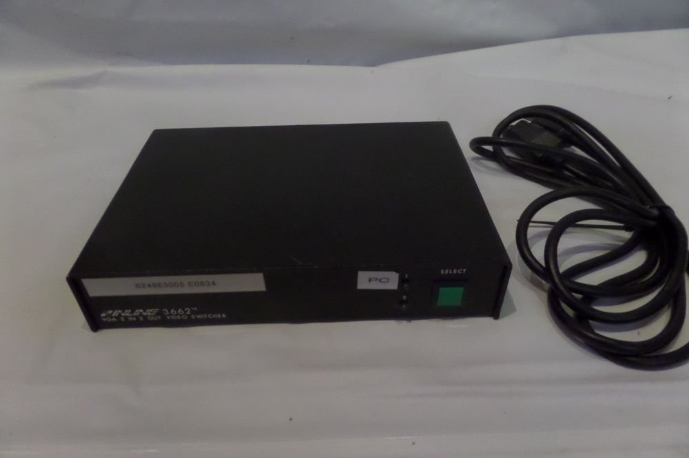 INLINE 3662 VGA 2 IN 2 OUT VIDEO SWITCHER