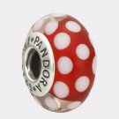 Authentic Pandora Disney Classic Minnie Murano Glass Charm # 791634