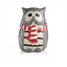 Martha Stewart Collection Pups & Plaids Owl Cookie Jar