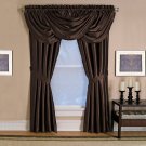Elrene Versailles Window Panel Chocolate84''Lx52''W (Standard) - Single Panel...