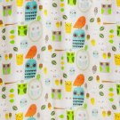 Creative Bath Products Inc. S1070MULT Give A Hoot Shower Curtain, Multicolored