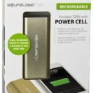 5200mAh Dual Port Power Bank, Gold