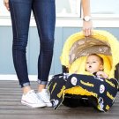 Steelers NFL Licensed 5pc Whole Caboodle Car Seat Canopy Baby Infant Football