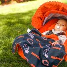 Bears NFL Licensed 5pc Whole Caboodle Car Seat Canopy Baby Infant Football