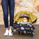 Saints NFL Licensed 5pc Whole Caboodle Car Seat Canopy Baby Infant Football