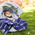 Seahawks NFL Licensed 5pc Whole Caboodle Car Seat Canopy Baby Infant Football