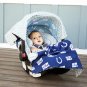 Colts NFL Licensed 5pc Whole Caboodle Car Seat Canopy Baby Infant Football