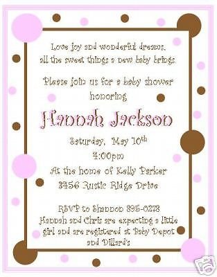 Custom Flat Invitations