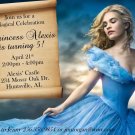 12 Printed Cinderella Invitations w/envelopes ~ NEW ~ Style #6