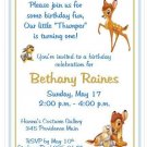 10 Bambi and Thumper Invitations ~ ~ NEW