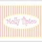 STUNNING STRIPES Personalized Notecards~ 8 STYLES!