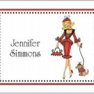 Ladybug Lady ~ Personalized Note or Thank You Cards