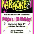 Karaoke Invitations ~ Style #2