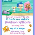 Bubble Guppies Birthday Invitations ~ Style #2