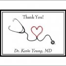 Medical DR or RN Note or Thank You Cards Style #1